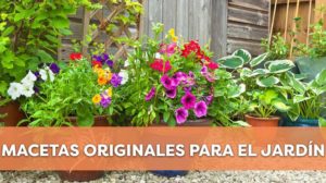 Macetas originales para el jardín que no te dejarán indiferente