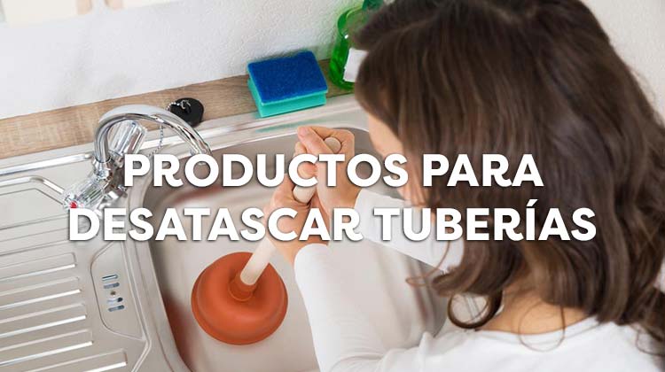 Productos para desatascar tuberías